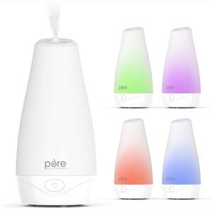 Pure Enrichment PureSpa Essential Oil Diffuser Ultrasonic‎ Cool Mist 7 Hour